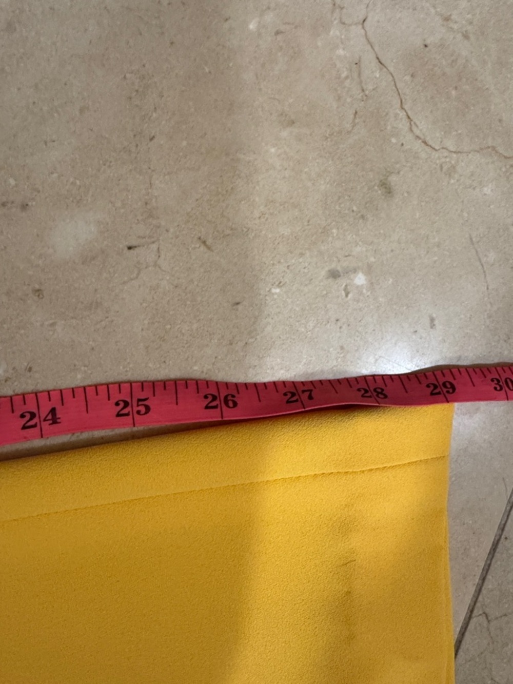 Alice + Olivia Dylan Sunny Yellow Trousers size 4 - Picture 11 of 11
